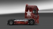 Скин Kommunism для DAF XF para Euro Truck Simulator 2 miniatura 2