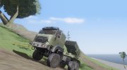 Урал - 6370 БМ-21 Град para GTA San Andreas miniatura 1