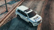Toyota Land Cruiser NSW Police para GTA 5 miniatura 4
