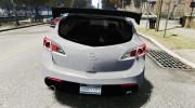 Mazda Speed 3 2010 для GTA 4 миниатюра 4
