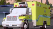 Pierce Commercial Miami Dade Fire Rescue 12 для GTA San Andreas миниатюра 1