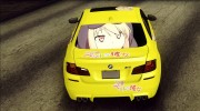 BMW M5 - Sakurasou no Pet na Kanojo Itasha для GTA San Andreas миниатюра 7
