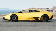 Lamborghini Murcielago LP 670-4 SuperVeloce 2009 для BeamNG.Drive миниатюра 2