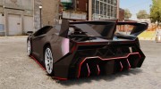 Lamborghini Veneno для GTA 4 миниатюра 3