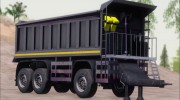 Прицеп-самосвал для Scania P420 8x4 Dumper for GTA San Andreas miniature 1