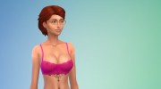 Underchest Tattoo N02 para Sims 4 miniatura 4
