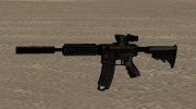 M4A1 UASS для GTA San Andreas миниатюра 1