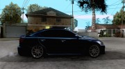 Lexus IS F 2009 для GTA San Andreas миниатюра 5
