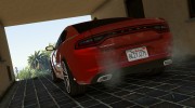2015 Dodge Charger RT 1.4 для GTA 5 миниатюра 9