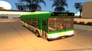 GTA V Brute Bus Airport для GTA San Andreas миниатюра 1