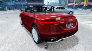 Audi TT RS 2010 для GTA 4 миниатюра 3