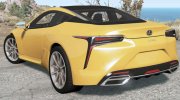 Lexus LC 500 2017 for BeamNG.Drive miniature 3