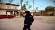 Полиция РФ в зимней форме V1 для GTA San Andreas миниатюра 3
