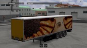 Burgen Bread Trailer para Euro Truck Simulator 2 miniatura 3