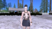 M.M.B.I Excella (in mini skirt) для GTA San Andreas миниатюра 1