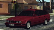 BMW E34 Touring Stock для GTA San Andreas миниатюра 7
