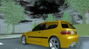 Honda Civic SiR II Tuned для GTA San Andreas миниатюра 4