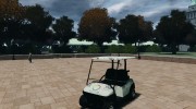Golf Car - New Logo para GTA 4 miniatura 1