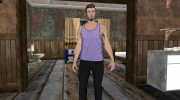 Skin HD GTA V Online парень с белыми глазами для GTA San Andreas миниатюра 2