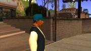 Кепка newyorkyankiys синяя для GTA San Andreas миниатюра 2