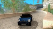 Mini Cooper S Cabrio для GTA San Andreas миниатюра 1