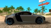 Audi R8 V10 TT Black Revel для GTA San Andreas миниатюра 5