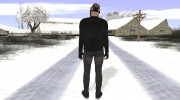 Skin GTA Online в чёрной маске для GTA San Andreas миниатюра 5