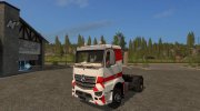 Mercedes-Benz Antos версия 06.04.17 для Farming Simulator 2017 миниатюра 1