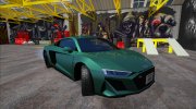 Audi R8 V10 2019 (SA Style) для GTA San Andreas миниатюра 2