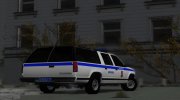 Chevrolet Suburban GMT400 1998 Милиция Москвы для GTA San Andreas миниатюра 3