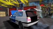 Volkswagen Golf Mk3 Estonian Police для GTA San Andreas миниатюра 6