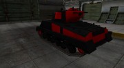 Черно-красные зоны пробития M4A3E2 Sherman Jumbo for World Of Tanks miniature 3
