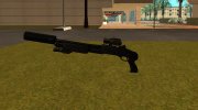 TAC Chromegun v1 для GTA San Andreas миниатюра 1