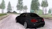Infiniti G37 Sedan для GTA San Andreas миниатюра 2