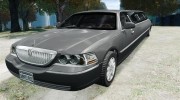 Lincoln Town Car Limousine для GTA 4 миниатюра 1