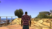 Psychedelic T-Shirt para GTA San Andreas miniatura 5