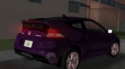 Honda CR-Z 2010 для GTA Vice City миниатюра 9