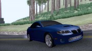 2006 Pontiac GTO для GTA San Andreas миниатюра 5