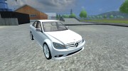 Mercedes-Benz C350 v 1.1 для Farming Simulator 2013 миниатюра 6