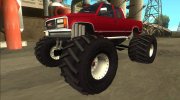 1992 GMC Sierra Monster Truck for GTA San Andreas miniature 1