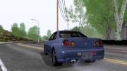 Nissan Skyline GT-R R34 V-Spec для GTA San Andreas миниатюра 3