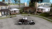 Peterbilt 379 Custom And Tanker Trailer para GTA San Andreas miniatura 2