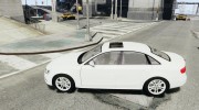 Audi S4 Unmarked para GTA 4 miniatura 2