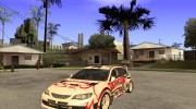 Subaru Impreza WRX STi Skyjacker из DiRT 2 для GTA San Andreas миниатюра 1