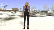 Skin HD Chica Hipster (GTA Online) para GTA San Andreas miniatura 5