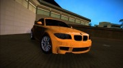 BMW 1M Coupe 2012 for GTA Vice City miniature 1