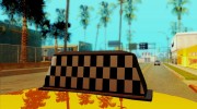 Lada Granta Taxi para GTA San Andreas miniatura 4