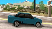 Fiat 131 Abarth Rally для GTA San Andreas миниатюра 5
