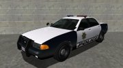 2005 Ford Crown Victoria Police Interceptor (Stanier Style) для GTA San Andreas миниатюра 3
