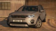 Land Rover Discovery Sport Unmarked для GTA 5 миниатюра 6